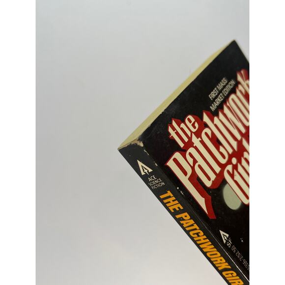 Vintage Science Fiction Paperback The Patchwork Girl Larry Niven 1980 Ace Book - Picture 4 of 8